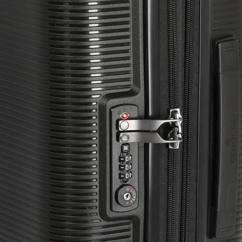 Echolac Forza - 4 ruedas - Trolley de cabina 55 cm expandible (nero)