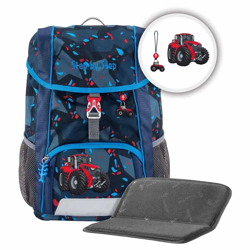 Step by Step KID - Set de mochila 3 piezas 35 cm (Tractor Freddy)