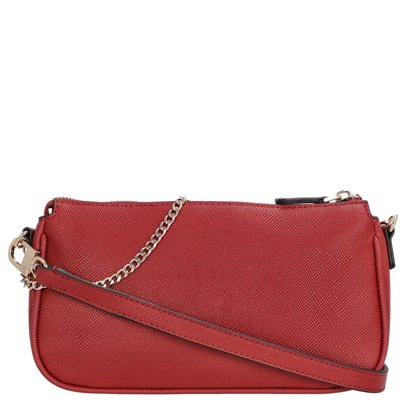 Guess Noelle II DBL Pouch - Bolso bandolera 24 cm (garnet)