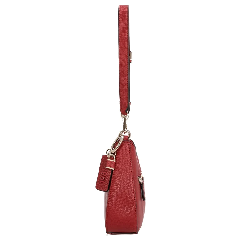 Guess Noelle II Top Zip - Bolso de hombro 28 cm (color: garnet)