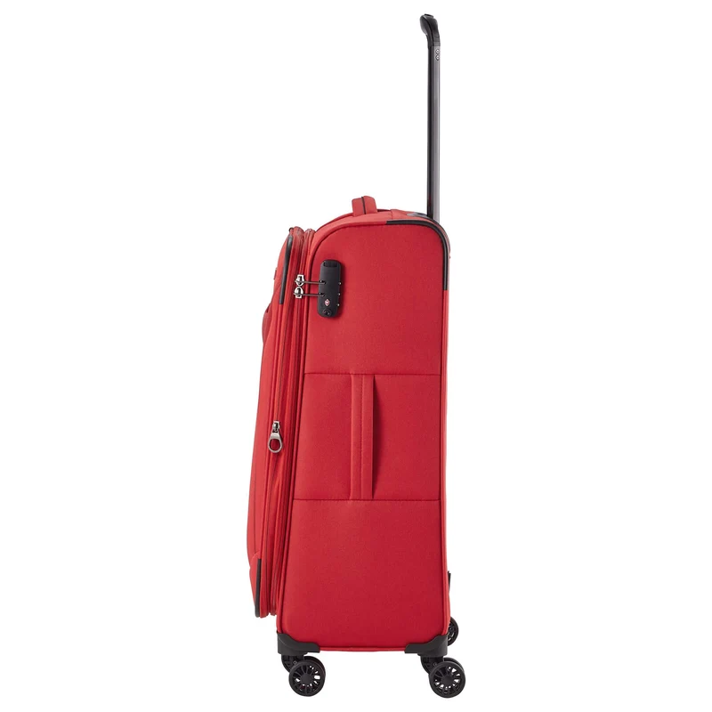 Travelite Chios - Trolley de 4 ruedas M 67 cm expandible (rot)