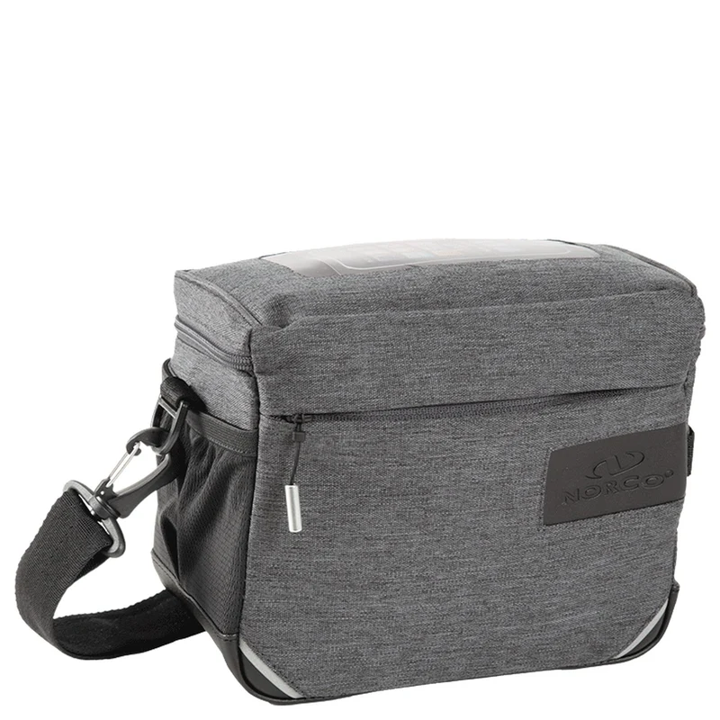 Norco Midford 5 - Bolsa de manillar reflectante 23 cm (grau)