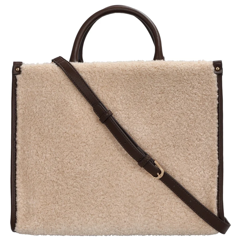 Liu Jo Ridhi Tote - Bolso de mano M 34 cm (moro light)