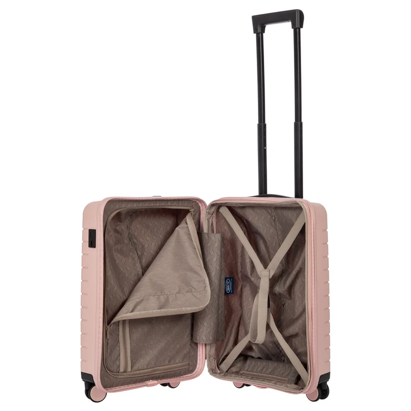 Brics BY Ulisse - Trolley de cabina de 4 ruedas 55 cm expandible (pearl pink)