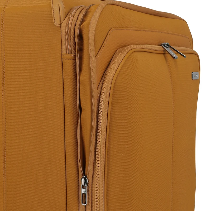 Travelite Priima - Trolley de 4 ruedas M 68 cm (curry)