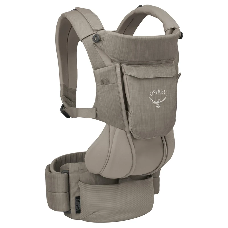 Osprey Poco Soft Child Carrier LT - Mochila portabebés (Kraxe) (tan concrete)