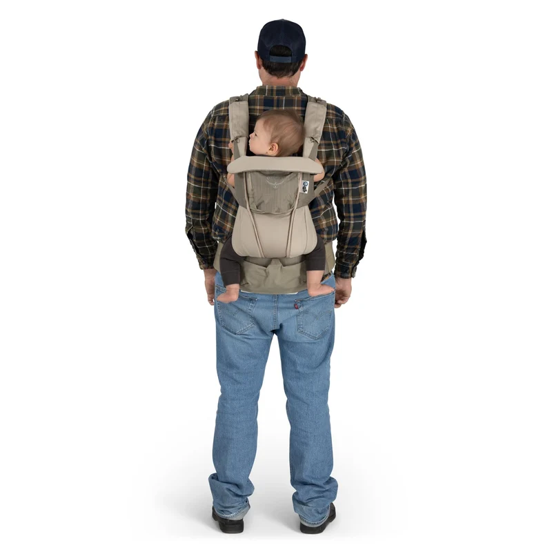 Osprey Poco Soft Child Carrier LT - Mochila portabebés (Kraxe) (tan concrete)
