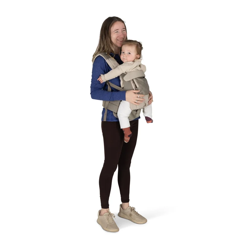 Osprey Poco Soft Child Carrier LT - Mochila portabebés (Kraxe) (tan concrete)