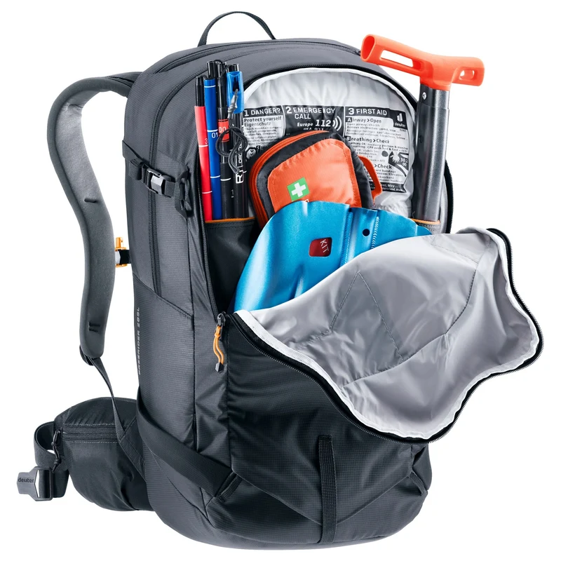 Deuter Freerider 28 SL - Mochila de esquí 52 cm (black)