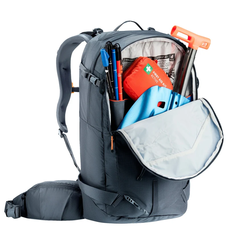 Deuter Freerider 30 - Mochila de esquí 56 cm (black)