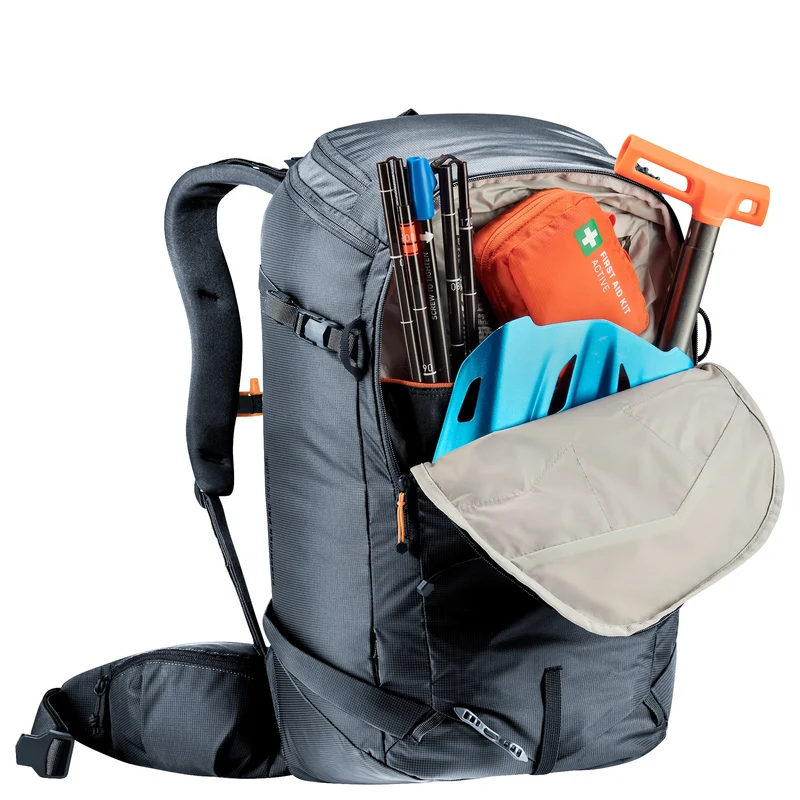 Deuter Freerider Pro 30+10 SL - Mochila de esquí 54 cm (black)