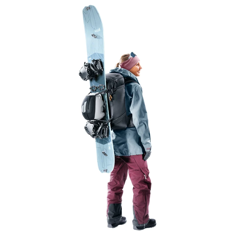 Deuter Freerider Pro 30+10 SL - Mochila de esquí 54 cm (black)