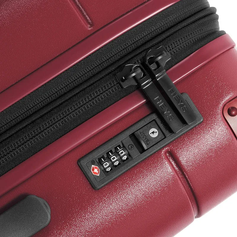 Heys Zen - Trolley de 4 ruedas L 75.6 cm expandible (burgundy)