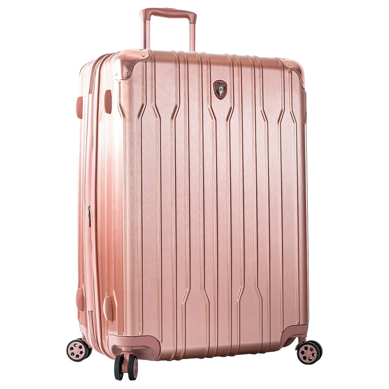 Heys Xtrak - Trolley con 4 ruedas L 76 cm expandible (rose gold)