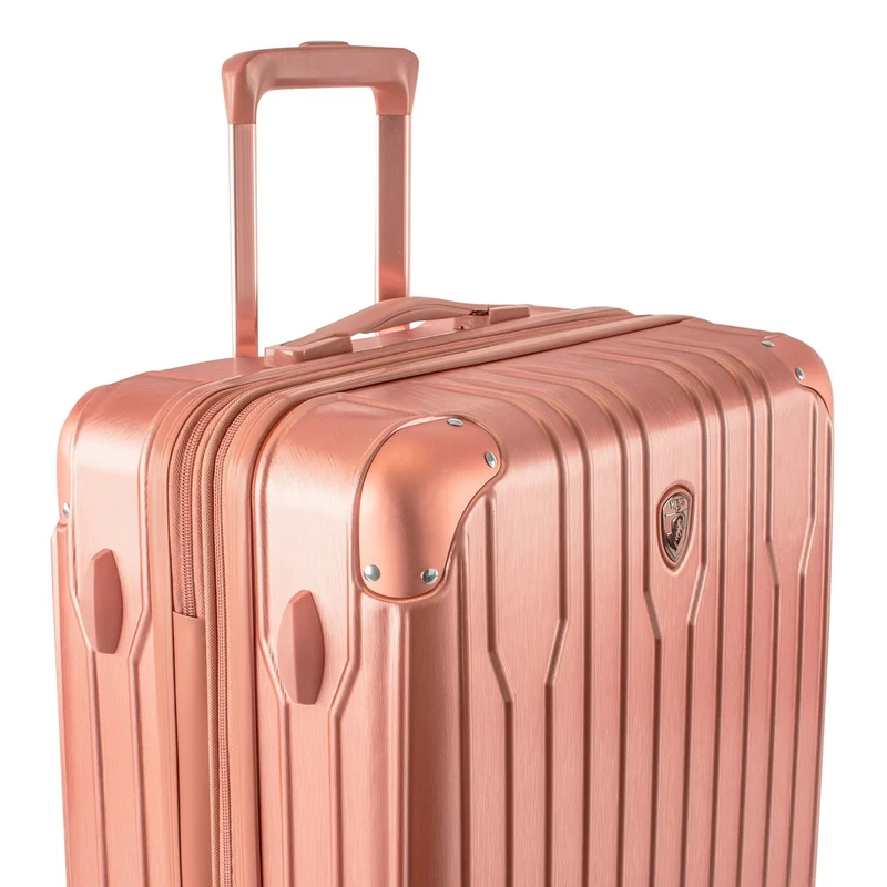 Heys Xtrak - Trolley con 4 ruedas L 76 cm expandible (rose gold)