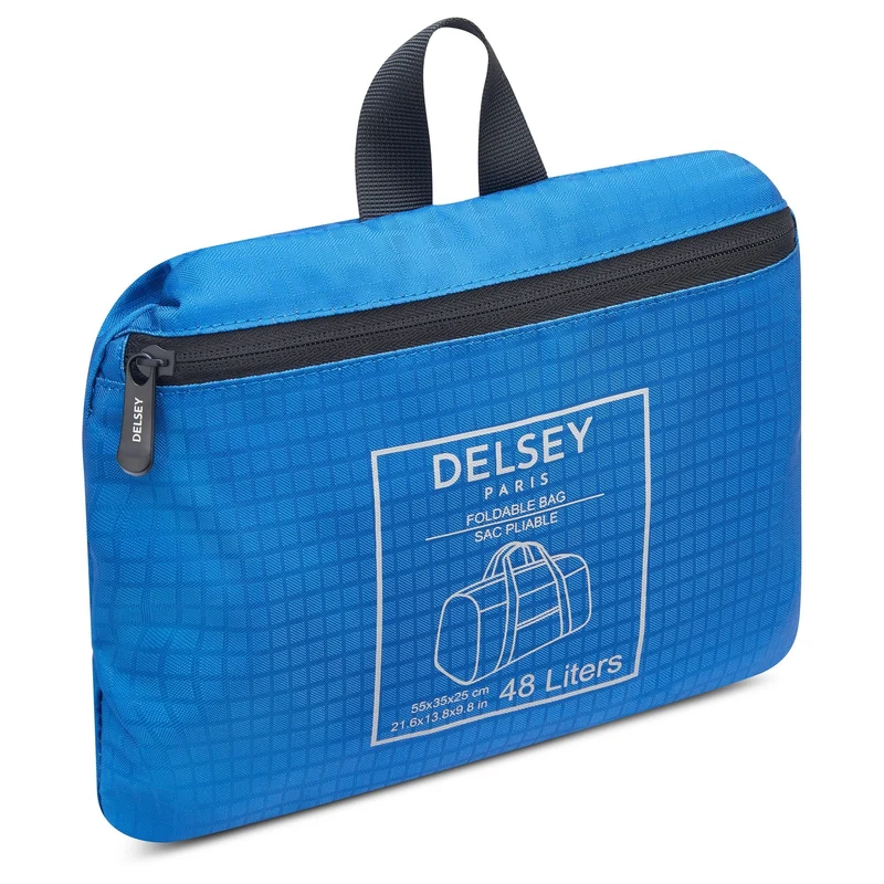 Delsey Paris Nomade - bolsa de viaje plegable 55 cm (blau)