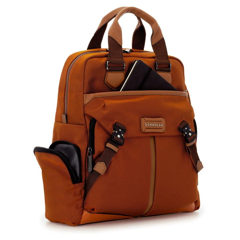 Scharlau First Class Space Shuttle - Mochila 15" 40 cm (naranja)