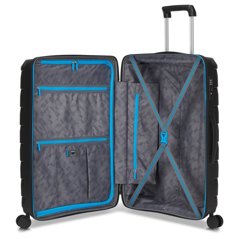 Roncato Skyline 2.0 Neon - Trolley de 4 ruedas M 70 cm (black)