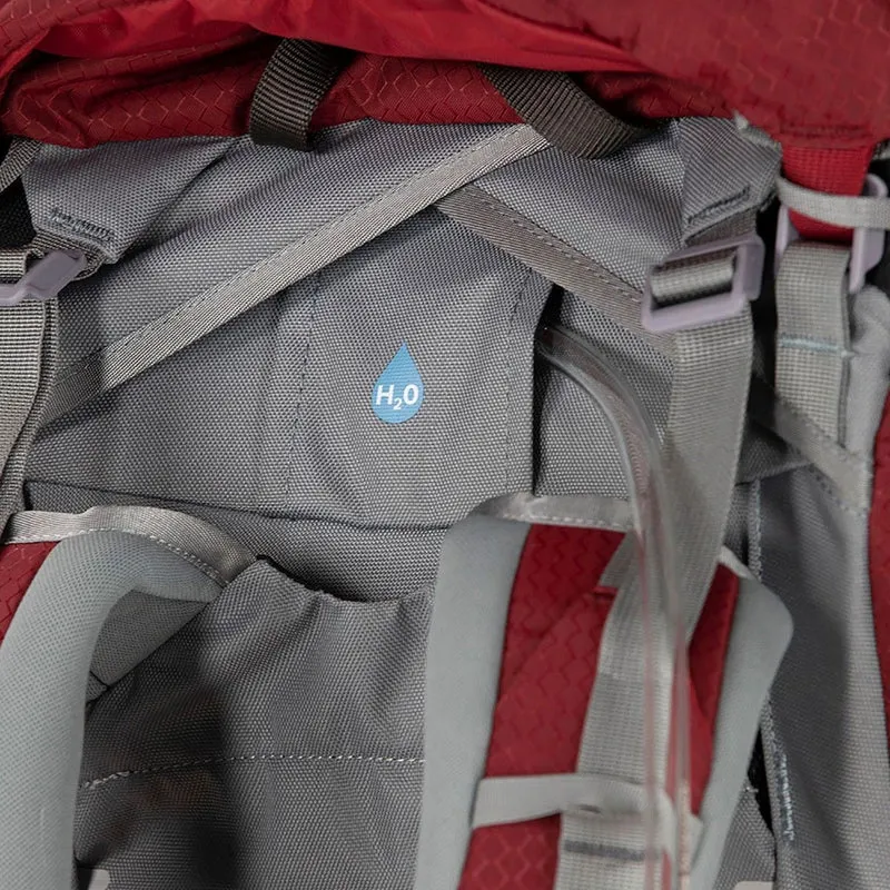 Osprey Ariel 55 Women - Mochila de trekking 73 cm (ceramic blue, XS/S)
