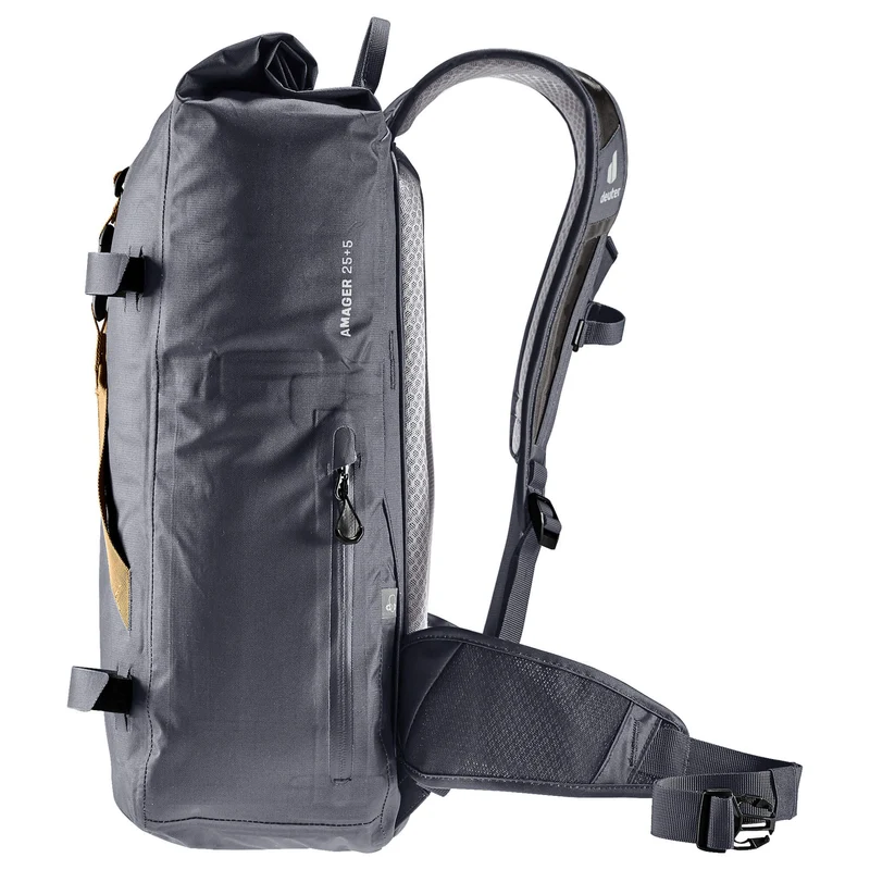 Deuter Amager 25+5 - mochila impermeable para bicicleta 15" 48 cm (graphite)
