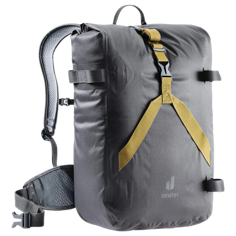 Deuter Amager 25+5 - mochila impermeable para bicicleta 15" 48 cm (graphite)