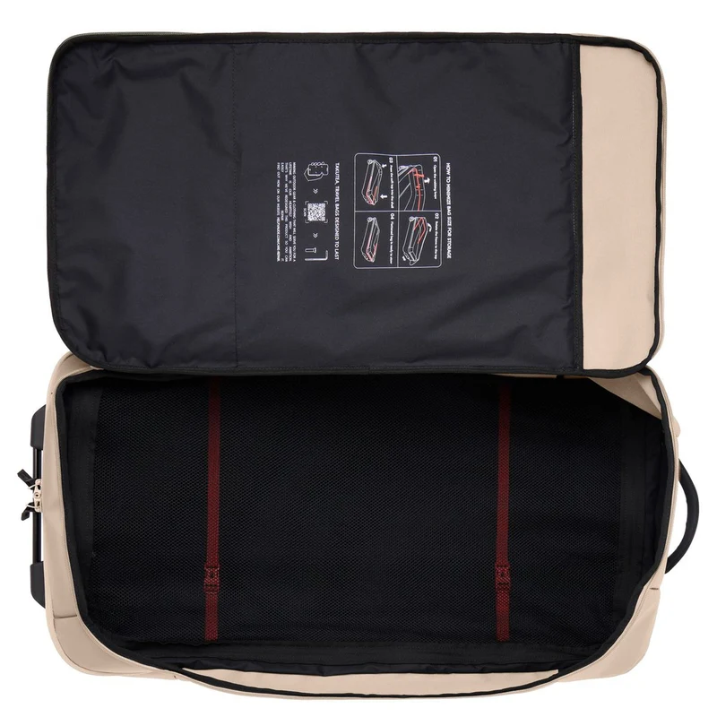 Vaude Takutea 90 - Bolsa de viaje con ruedas L 77 cm (linen)