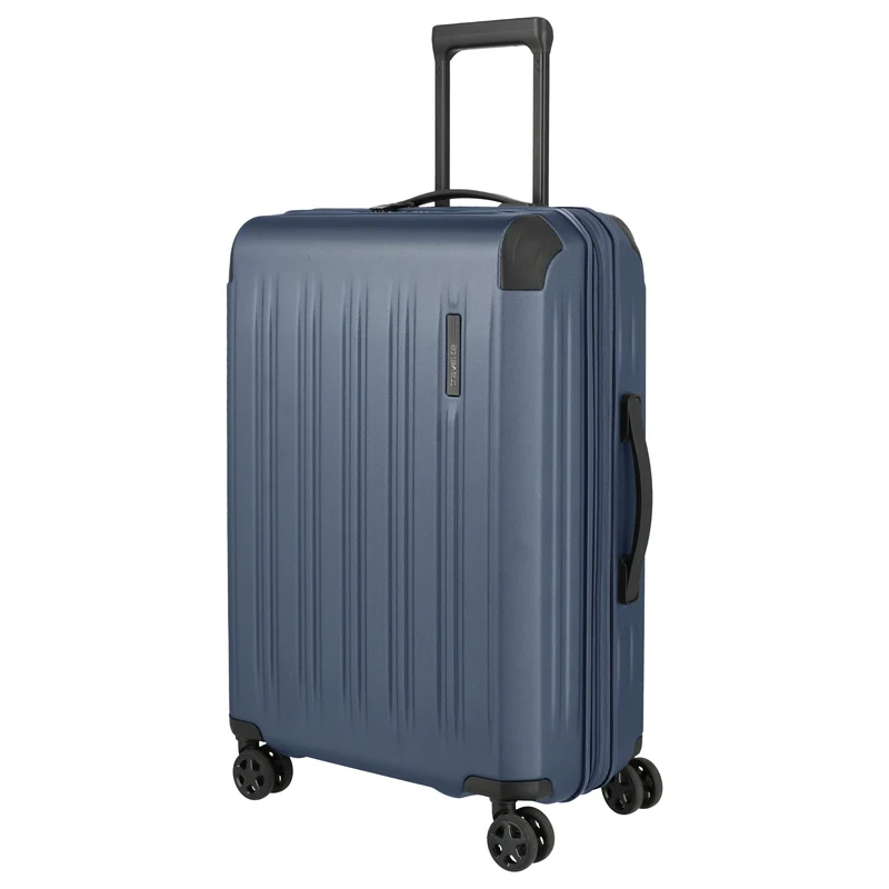 Travelite Dynamiic - Trolley de 4 ruedas M 66 cm expandible (denimblue)