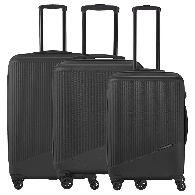 Travelite Bali - Set de trolley con 4 ruedas 3 piezas (black)
