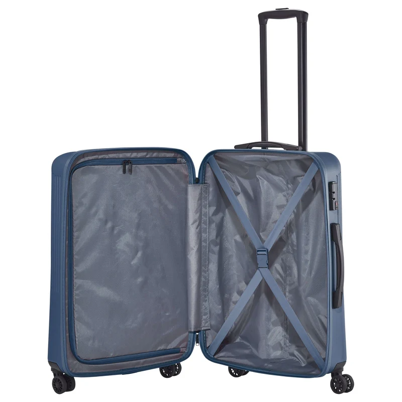 Travelite Bali - Trolley con 4 ruedas M 67 cm (blau)