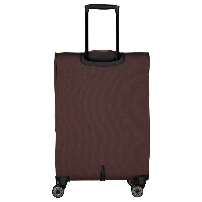 Travelite Viia - Trolley de 4 ruedas M 67 cm expandible (Frühlingsrose)