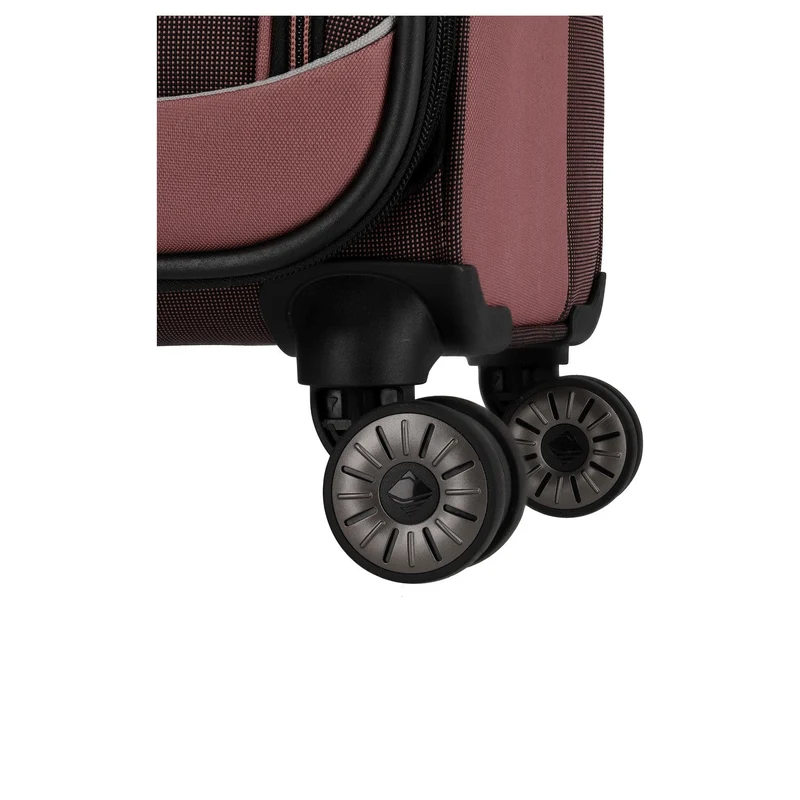 Travelite Viia - Trolley de 4 ruedas M 67 cm expandible (Frühlingsrose)