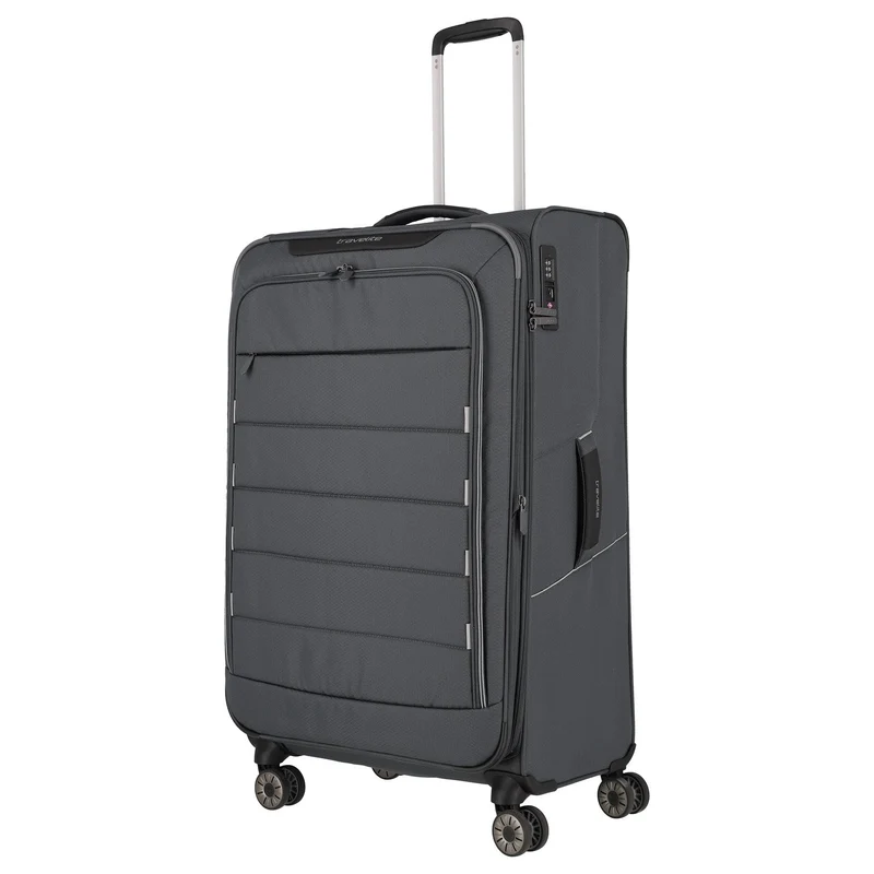 Travelite Skaii - Trolley de 4 ruedas L 78 cm expandible (gipfelgrau)