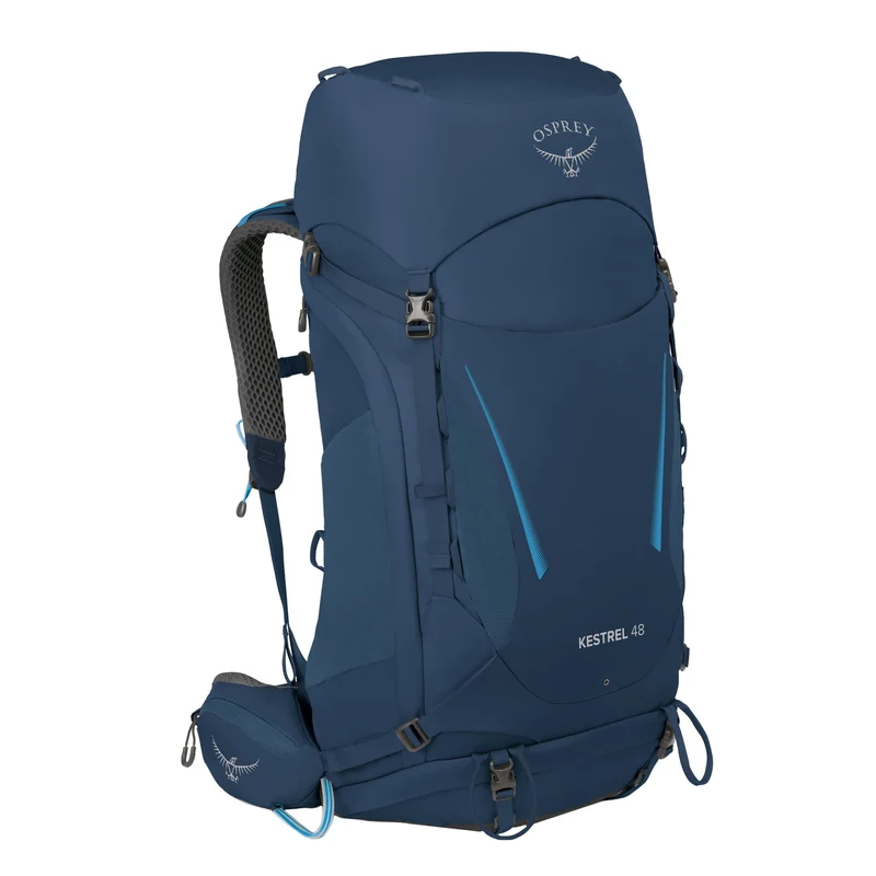 Osprey Kestrel 48 L/XL - Mochila de trekking 79 cm (atlas blue)