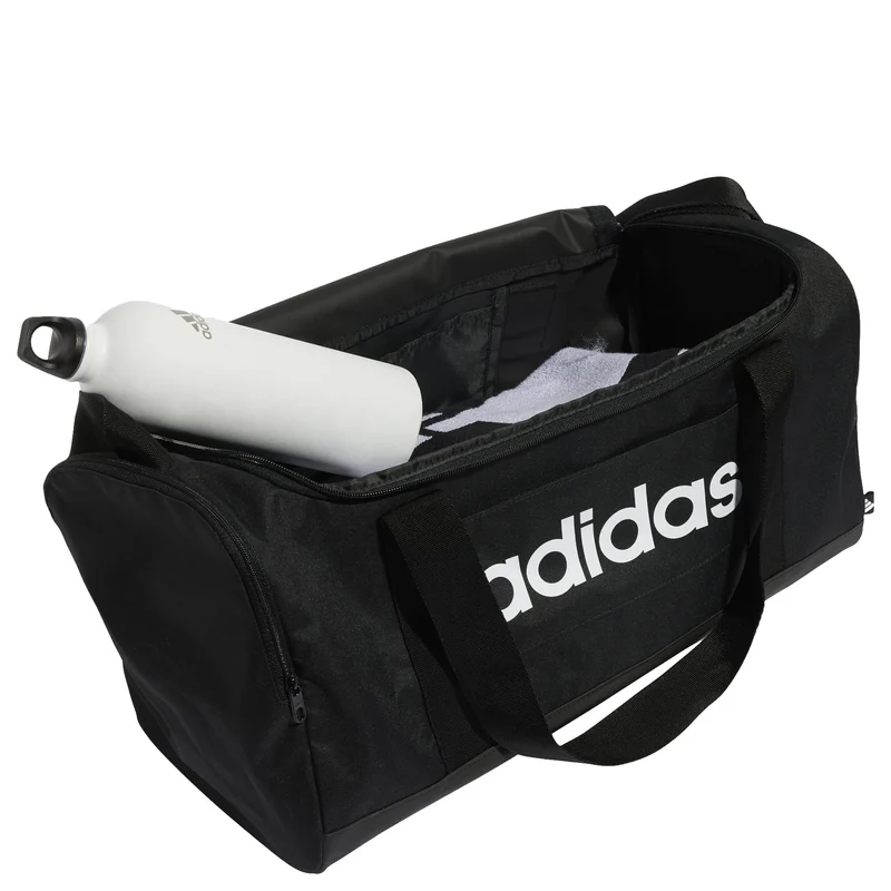 adidas Linear - Bolsa deportiva S 45 cm (black/black/white)