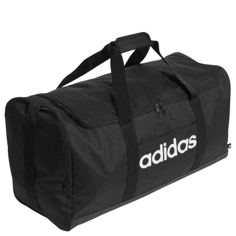 adidas Linear - Bolsa deportiva L 65 cm (black/black/white)