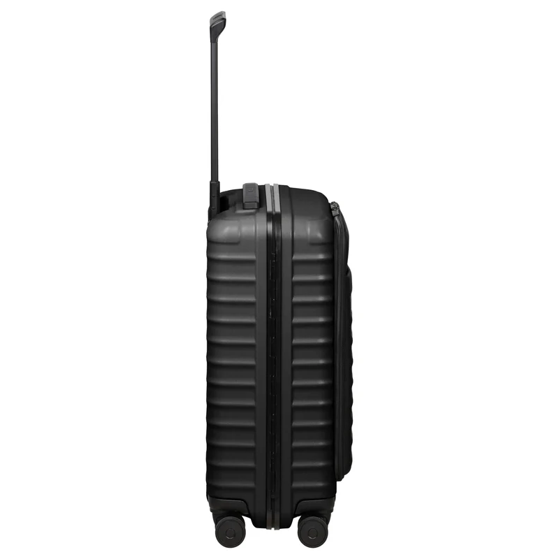 TITAN OVERSEAS - Trolley de cabina con 4 ruedas S 55/23cm con bolsillo delantero (nightshade black, 55 cm)