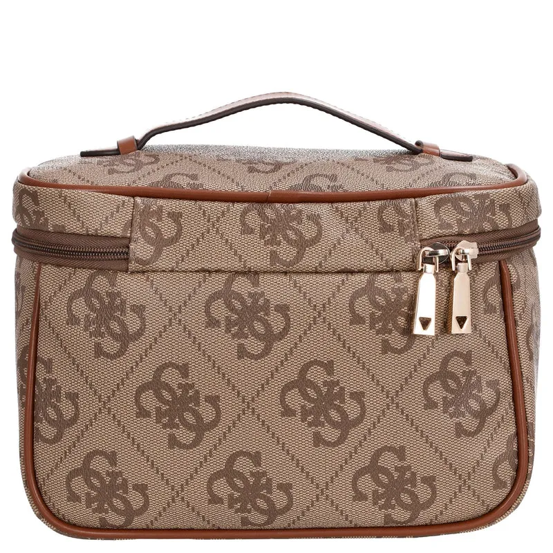 Guess Erenia - Neceser (logo color latte)