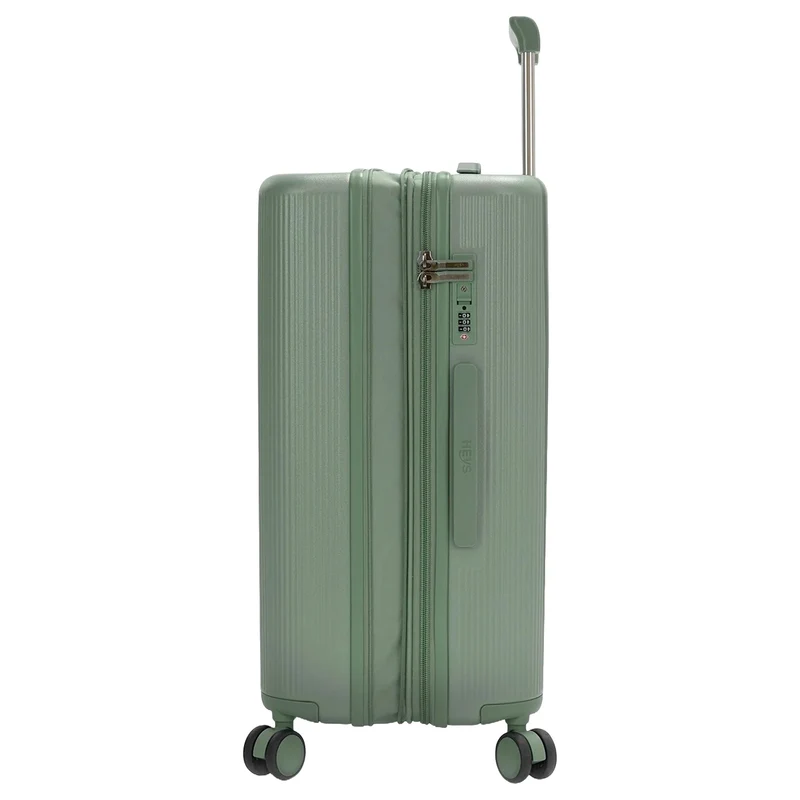 Heys Earth Tones - Trolley de 4 ruedas M 66 cm expandible (moss)