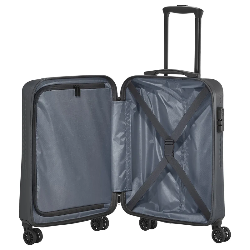 Travelite Bali - Trolley de cabina con 4 ruedas S 55 cm (anthrazit)