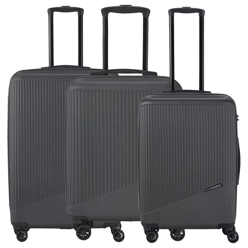 Travelite Bali - Set de trolley con 4 ruedas 3 piezas (anthrazit)