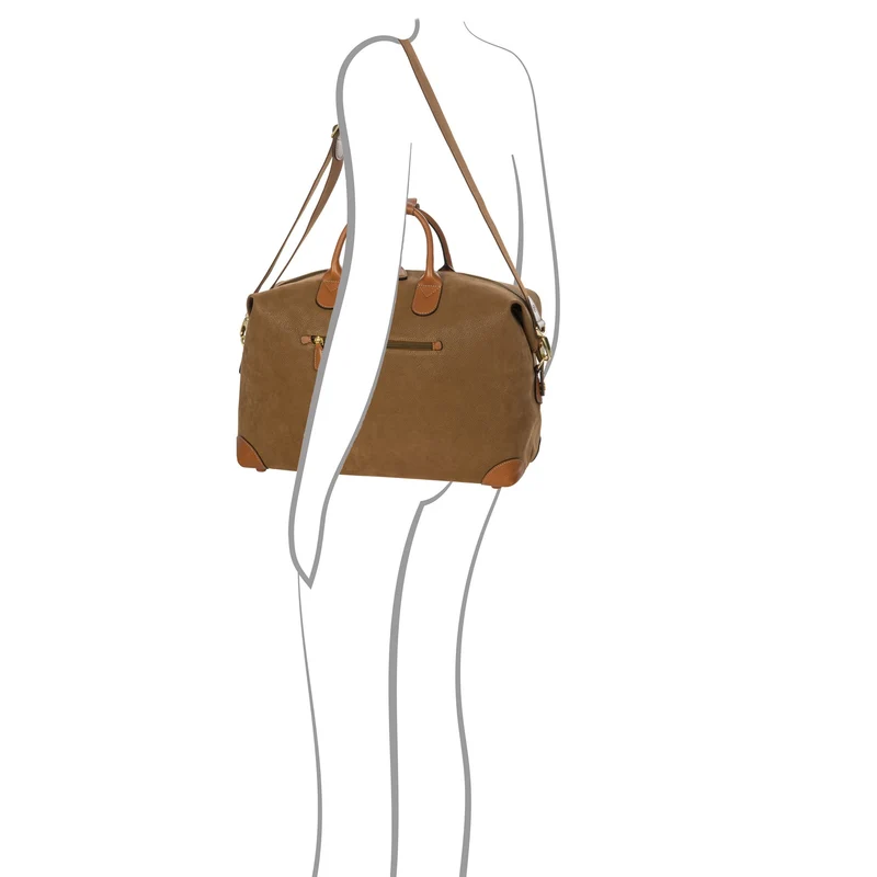 Brics Life Weekender - Bolsa de viaje 43 cm (camel)