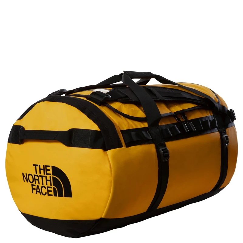 The North Face Base Camp Duffel L 95 - Bolsa de viaje 70 cm (summit gold-tnf black)