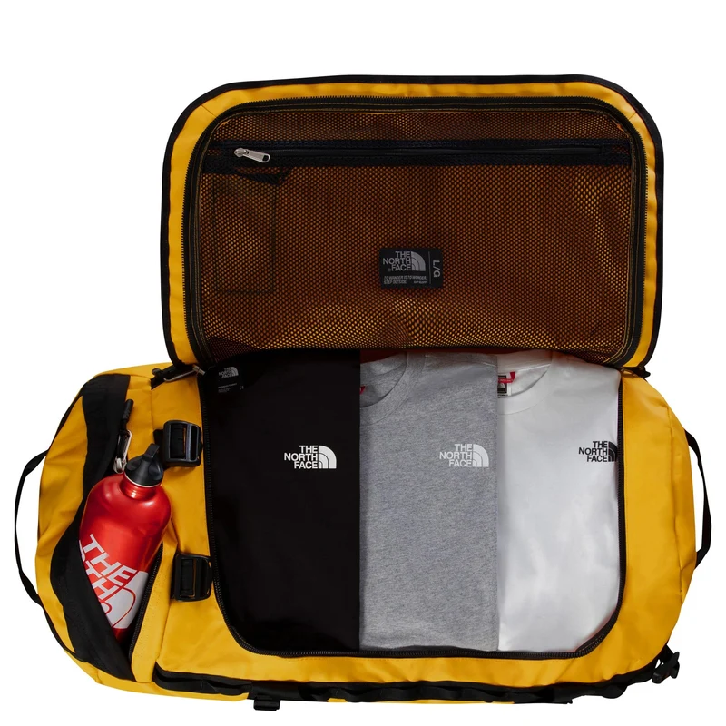 The North Face Base Camp Duffel L 95 - Bolsa de viaje 70 cm (summit gold-tnf black)