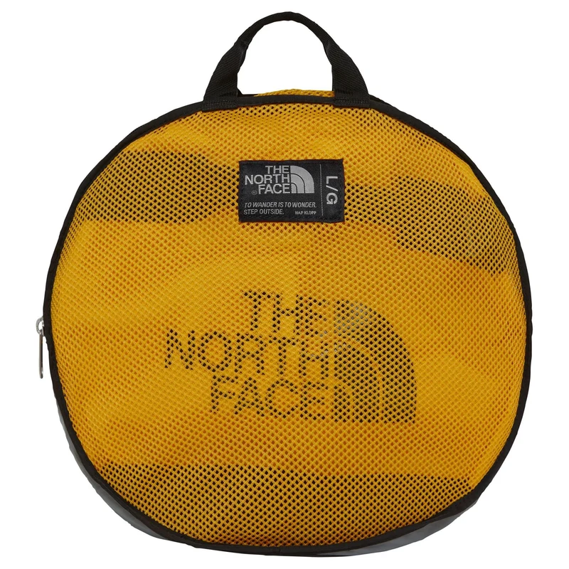 The North Face Base Camp Duffel L 95 - Bolsa de viaje 70 cm (summit gold-tnf black)