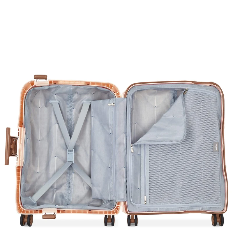 Delsey Paris Moncey MR Slim Line - Trolley de cabina con 4 ruedas 55 cm (pink)