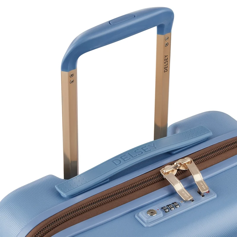 Delsey Paris Freestyle - Trolley de cabina con 4 ruedas SL 55 cm (himmelblau)