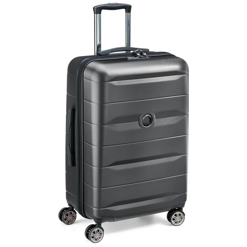 Delsey Paris Comete Plus - Trolley de 4 ruedas 67 cm (schwarz)