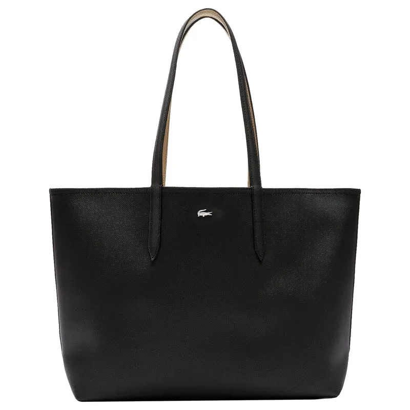 Lacoste Anna - Bolso shopper 35 cm (black sand)