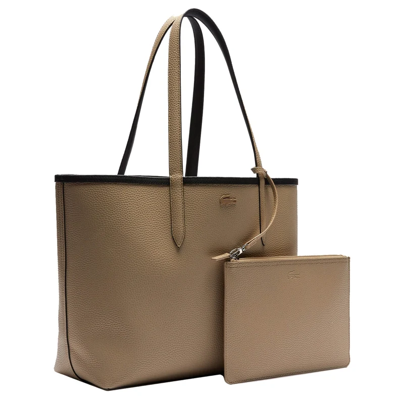 Lacoste Anna - Bolso shopper 35 cm (black sand)