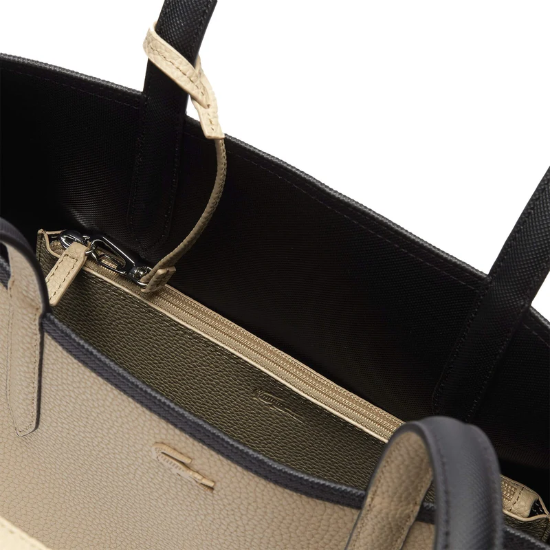 Lacoste Anna - Bolso shopper 35 cm (black sand)